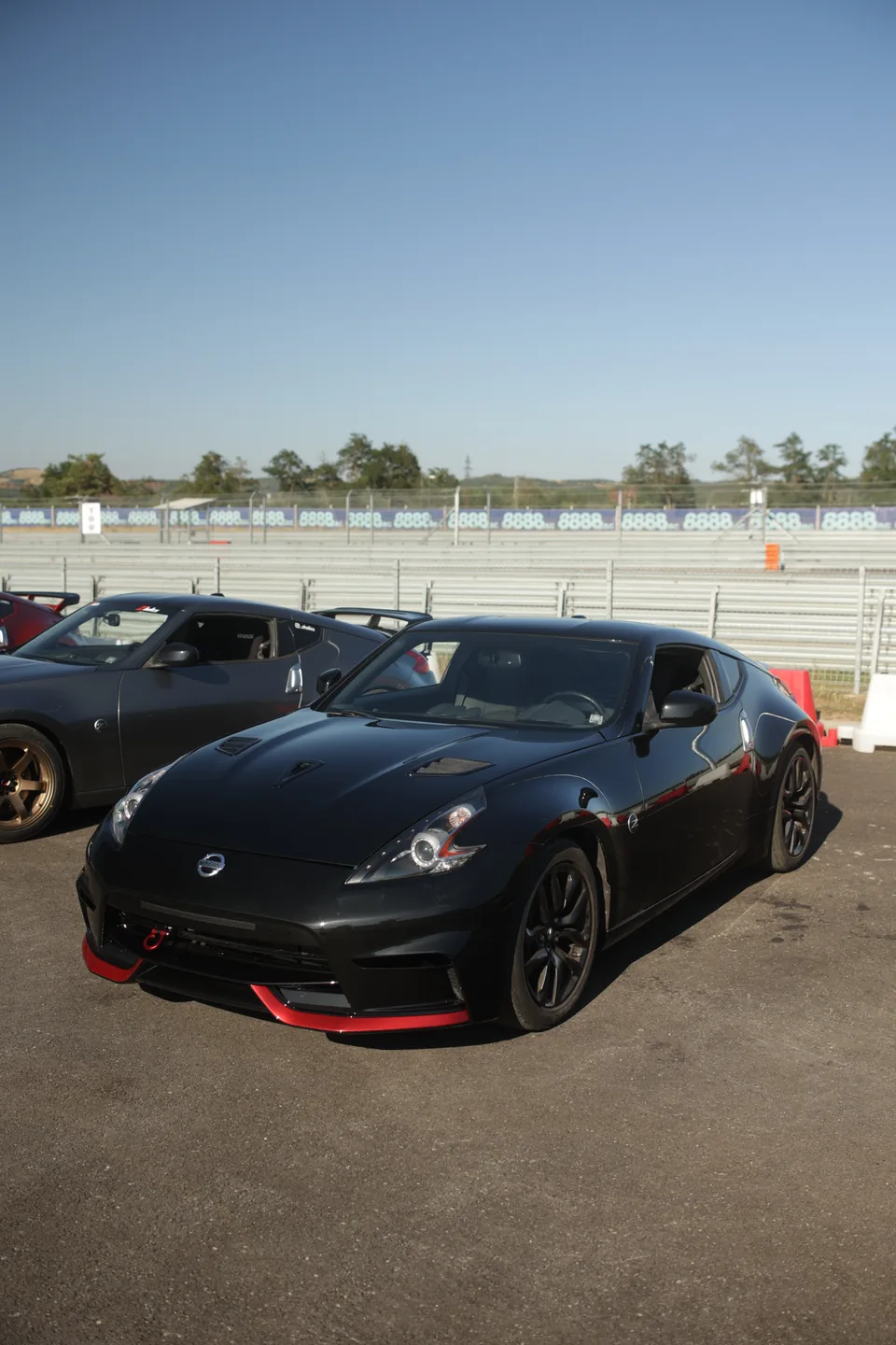 Zholics 370Z N/A in black, front three-quarter view at A1 Motor Park